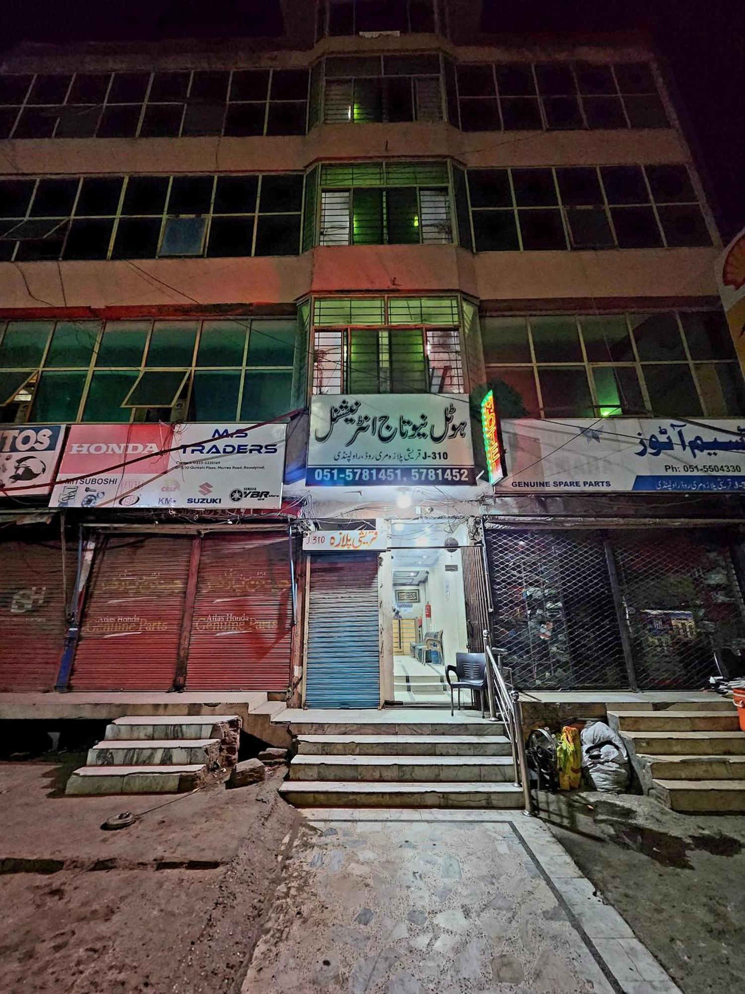 Hotel New Taj International Rawalpindi Zewnętrze zdjęcie